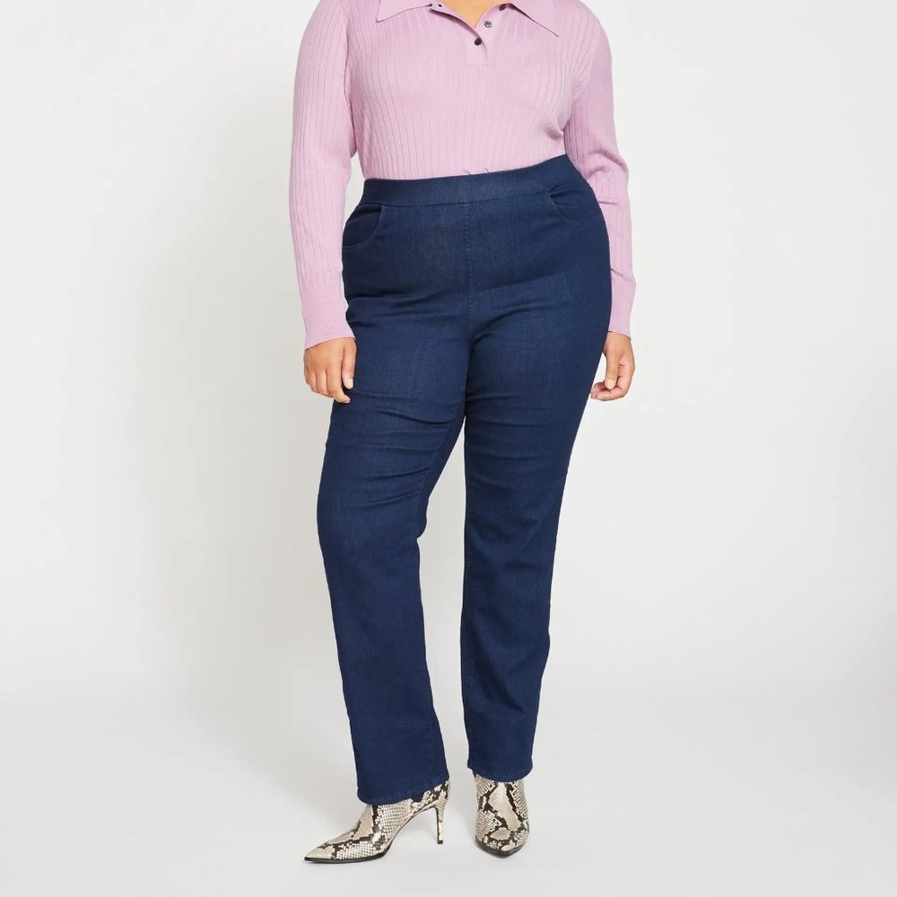 Universal Standard ComfortDenim Stovepipe Jeans 32 Inch